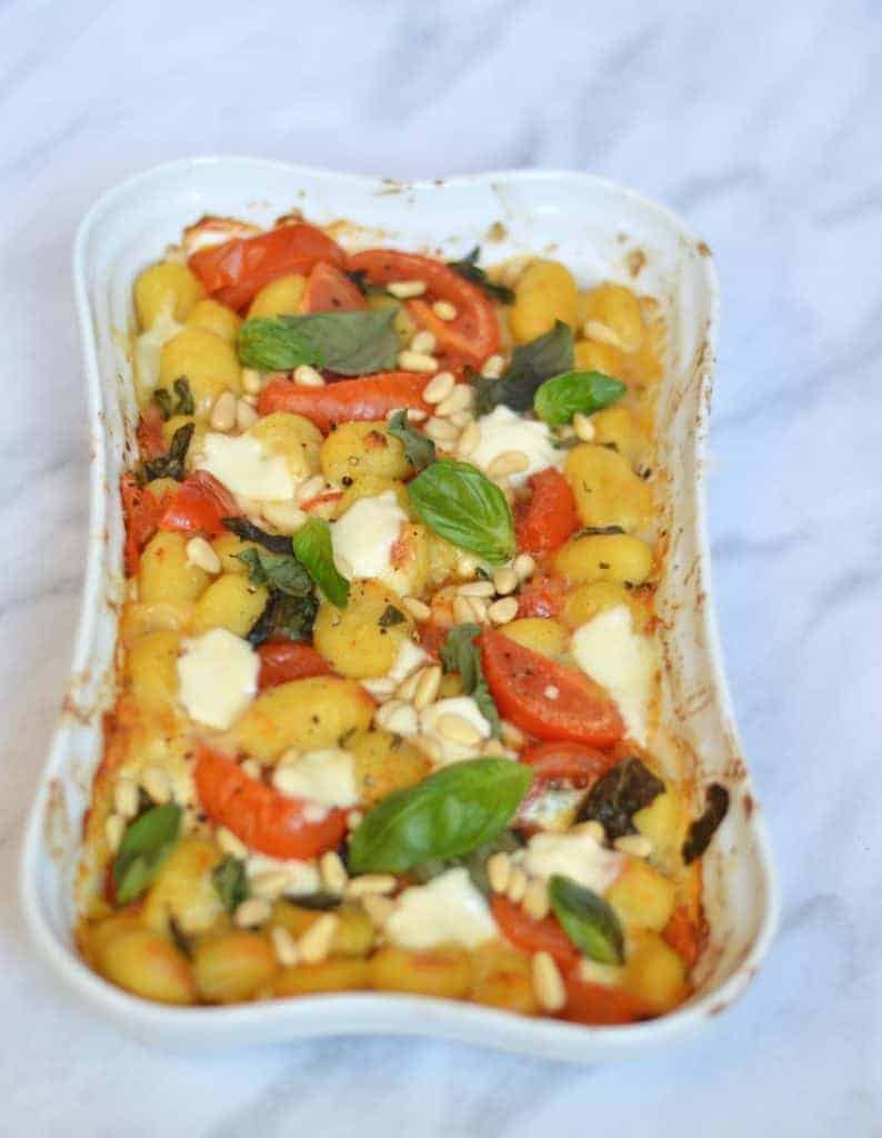 crispy baked gnocchi