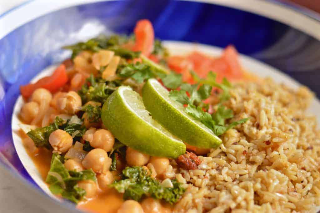 easy chickpea curry